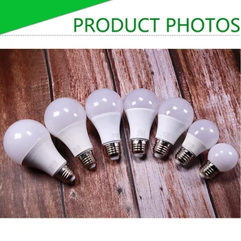 6PCS LED Lemputės, Lempos, E27 E14 20W 18W 15W 12W 9W 6W 3W AC 220V 240V led Lemputės Lampada Bombilla Dėmesio Šalta/Šilta Balta