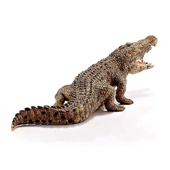 7.2 colių Krokodilas Statulėlės Gyvūnų Veiksmų Skaičius, Žaislai Švietimo Būtybių 14736 Krokodilas Lėlės Žaislas Ranka