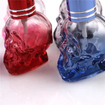 8ml Asmenybės Kaukolės Formos Daugkartiniai Nešiojamų Tuščia Stiklo Kvepalų Buteliuko Kelionės Mini Parfum Spray Buteliai Nemokamas Pristatymas