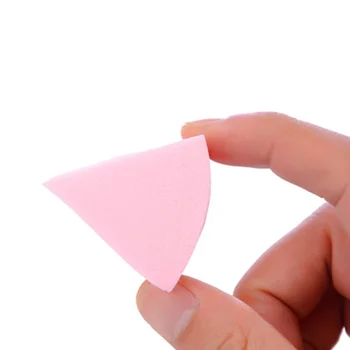 8Pcs Pack Trikampio Formos Saldainiai Spalvos Minkštas Veido Valymo Trinkelėmis Sluoksniuotos Kosmetikos Kempine Nuvalykite Kempine Plauti Veido Makiažas Kempine Dovanos