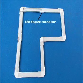 90 arba 180 laipsniu kampo jungtis ,led aliuminio profilio nuorodą 1509-12