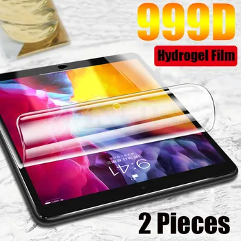 99D Minkštos TPU Hidrogelio Plėvelė iPad 2 3 3 4 4 Oro Pro 11 12.9 9.7 10.2 10.5 2019 2020 mini 1 2 3 4 5 Apsaugos Screen Protector