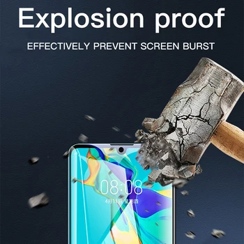 99D, Pilnas Apsauginis Stiklas dėl Už Huawei Honor 8 8X 9 Lite 9A 9C 10 20 Pro 30 20s 10i 20i Screen Protector, Grūdintojo Stiklo