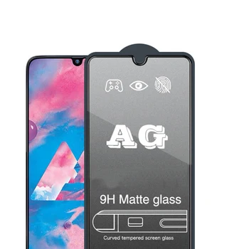 9D Anti-pirštų atspaudų screen protector for Samsung Galaxy A10 A20 A30 A40 A50 A70 10 20 30 40 50 70 9H Apsaugos Grūdintas Stiklas