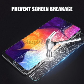 9D Apsauginis Stiklas Samsung Galaxy A01 A11 A21 A31 A41 A51 A71 Stiklo Samsung A51 A71 5G Telefono Screen Protector Filmas Atveju