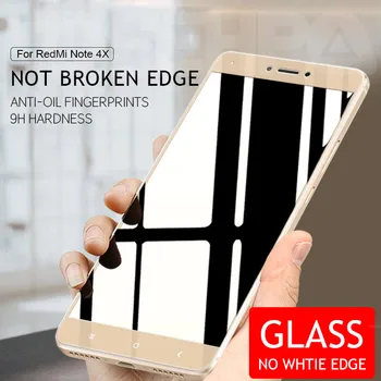 9D Apsauginiu Stiklu Už Xiaomi Redmi 4 Pastaba 4X 5 5A Pro Grūdintas Ekrano apsaugos Redmi 5 Plius 5A 4X S2 Stiklo Plėvelės