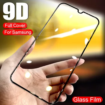 9D Grūdintas Stiklas Samsung Galaxy A01 A11 A21 A31 A41 A51 A71 Screen Protector M11 M21 M31 M51 A21S A30 A50 Apsauginis Stiklas