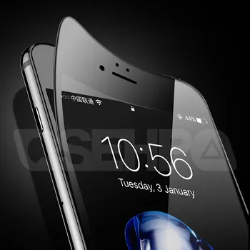 9D Išlenktą Kraštą, Visą Padengti Grūdinto Stiklo iPhone 7 8 6 6S Plius Screen Protector, iPhone 11 12 Pro XS Max X XR SE 2020 Stiklo