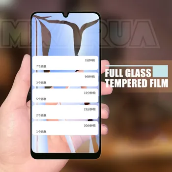 9D Visiškai Padengti Grūdinto Stiklo Samsung Galaxy A10 A20 A30 A40 A50 A60 A70 A80 A90 M10 M20 M30 M40 Screen Protector, Stiklo Plėvelė