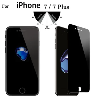 9H 2.5 D Privatumo Grūdintas Stiklas Screen Protector, iPhone X XS XR XS max 4 4S 5 5S SE 5C 7 8 Plius Privatumo Filmas Geros Kokybės