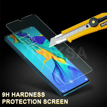 9H Grūdintas Stiklas Huawei 30 P20 Lite P10 Lite Plius Screen Protector, ant Huawei P Smart 2019 Z Apsauginė Stiklo Plėvelė Atveju