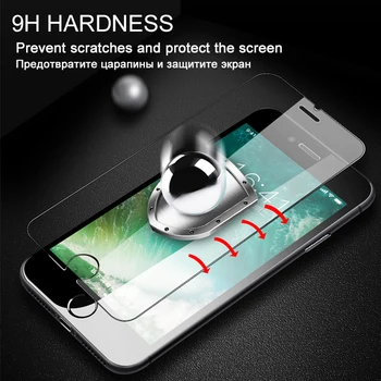 9H Grūdintas Stiklas Iphone 12 11 Pro X XS Max XR Stiklo Screen Protector, Iphone 6 6s 7 8 Plius 12 mini Stiklo Apsauginė Plėvelė