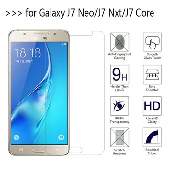 9H Grūdintas Stiklas Samsung Galaxy J7 Neo J701 J7 2016 J710 2017 J730 Screen Protector for Samsung J7 NXT DUOS Core J7 2016 HD