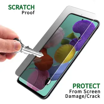 9H Privatumo Grūdintas Stiklas Screen Protector For Samsung Galaxy A11 A41 A51 A71 A81 A91 10 Pastaba S10 Lite Anti Spy Stiklo Plėvelės