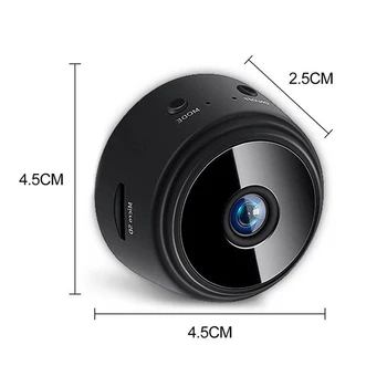 A9 Mini Kamera, WiFi Lauko Kamera Naktinio Versija Mikro Vaizdo Stebėjimo Diktofonas Belaidžio HD IP vaizdo Kamera, Mini Kameros