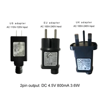 AA AAA Baterijos Eliminator Maitinimo Adapteris Pakeisti 2x 3x AA AAA Baterijos ir ES/JK/JAV tik Įtampos adapteris