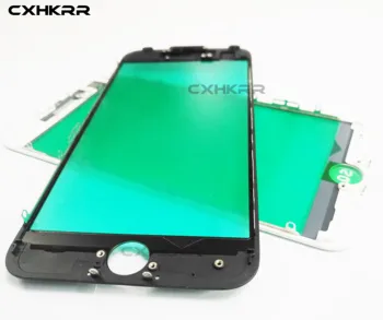 AAA Touch Panel Pakeisti iPhone 6g 6s 6 Plius 7 7plus Priekiniai Išorinio Ekrano Stiklo Objektyvas Su Rėmu bezel Remontas, dalys