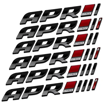 Abs APR III Etapas + Emblema Automobilio Pusės sparno ir Uodegos kamieno Lipdukas Ženklelis Volkswagen golf 6 7 R20 GTI MK6 Audi A4, A4L A5 Q5