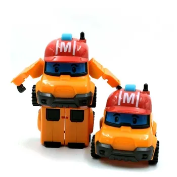 Acion 6 Pav Stilių Robocar Korėja Robotas Automobilių Transformacijos Žaislai Poli-Fire Truck Vadovas Deformacijos Vaikas Berniukai Dovana Vaikams