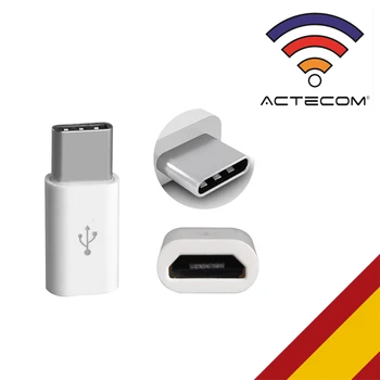 ACTECOM OTG Adaptador tipo-C USB-C Micro - USB OTG Laidas adaptador USB tipo C para 