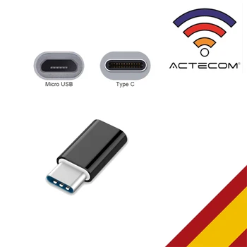 ACTECOM OTG Adaptador tipo-C USB-C Micro - USB OTG Laidas adaptador USB tipo C para 