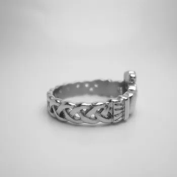 Airijos Claddagh Žiedai Moterų Rankinio Meilės Širdyje, Crown Vestuvės Vestuvinis Žiedas Geriausiais Draugais Draugystės Žiedas Aljanso R186G