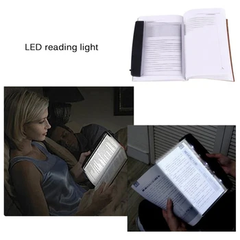 Akių Apsauginės Lightwedge LED Knyga Naktį Šviesos Skaitymo Lemputė Skydelyje, Plokštieji Portable Led Stalo Lempa Vaikams Sveikos Skaityti