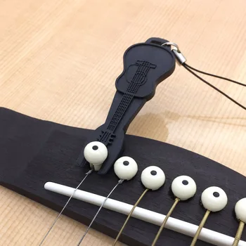 Akustinė Gitara Styginių Tilto Kaiščiai 6 Eilutę Pakeitimo 5mm Plastiko Ramstis Apdaila Pearl Shell Dot Pin Kamščiatraukis
