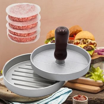Aliuminio Mėsos Įrankiai Non-Stick Virėja Kotletai Hamburger Formų Hamburger Maker 