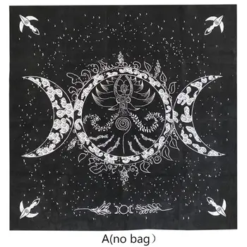 Altoriaus Taro Medžiaga Triple Deivė Mėnulio Astrologija, Taro Staltiesė 19\