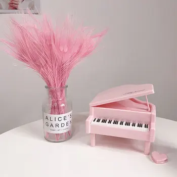Amawill Pink Flamingo Laimingas Gimtadienio Tortas Topper Povo Plunksna už Flamingo Gimtadienio Cupcake Rėžtuvės Vestuvių Dekoro tvarkos taisyklių 75d
