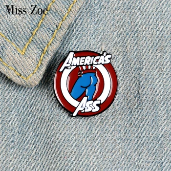 America ' s Ass Emalio Smeigtukai Užsakymą Herojus Shield Sagės Atlapas Pin Marškinėliai Maišelį Kapitonas Ženklelis Filmą Papuošalai Dovana Gerbėjų Draugais