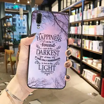 Amžinai Hogwart Harries Poteris Komiksų Telefono Dangtelis Huawei P9 P10 P20 30 Pro Lite smart Mate 10 Lite 20 Y5 Y6 Y7 2018 2019