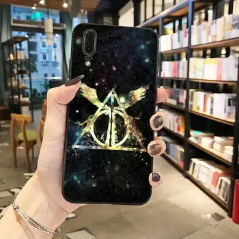 Amžinai Hogwart Harries Poteris Komiksų Telefono Dangtelis Huawei P9 P10 P20 30 Pro Lite smart Mate 10 Lite 20 Y5 Y6 Y7 2018 2019