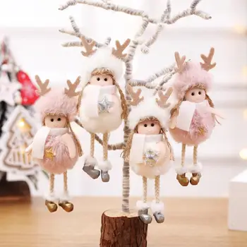 Angel Doll Linksmų Kalėdų Dekoracija Namuose 2020 Navidad Noel Kalėdų Papuošalai Kalėdų Medžio Dekoro Cristmas Dovana Naujųjų Metų 2021