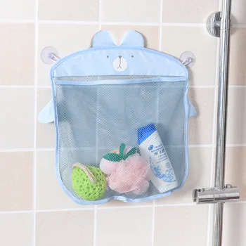 Animacinių filmų Kūdikio vonios kambarys akių maišą Gyvis Dizaino vonios žaislų krepšys vaikų, gyvūnų figūras audinys smėlio žaislų saugojimo Mėlyna Rožinė Neto Krepšys