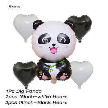 Animacinių filmų Panda Folija Balionas China national Treasure 