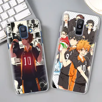 Anime Haikyuu Case Cover for Samsung Galaxy A50 A70 A51 A71 5G A10 A20 A30 A40 A10s A20s A11 A21 A31 A41 Telefono dėklas Coque