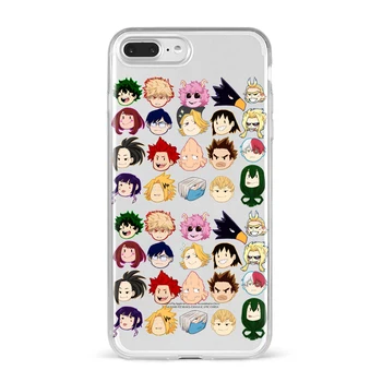 Anime Mano Herojus akademinės bendruomenės deku bakugou Boku no Herojus akademinės bendruomenės Telefono dėklas Skirtas iphone 11 12Pro Mini 8 7 6 Plus X MAX XR SE2020 Coque
