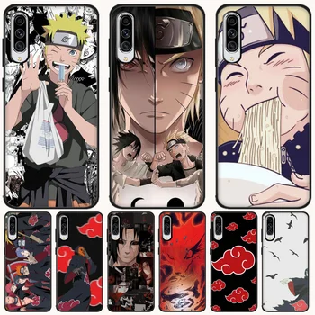 Anime Naruto Spalvos, TPU Minkštas Silikoninis Telefono dėklas Padengti Samsung A51 A71 A10 A20 A30 A40 A50 A70 A10S A20S A50S Priedai