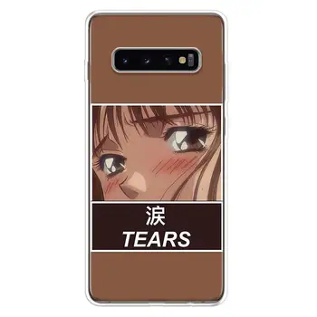 Anime tumblr Atveju, Samsung Galaxy S10 S20 Ultra Lite PASTABA 10 9 8 S8 S9 +, S7 Krašto J4 J6 J8 2018 Plius Telefono Coque