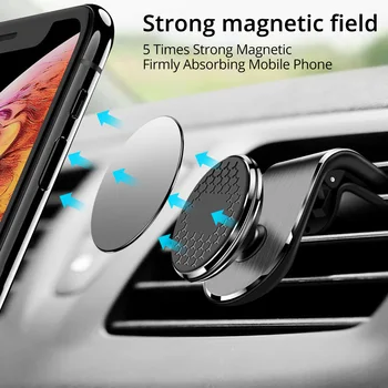 ANMONE Universalus Magnetinis Automobilinis Telefono Laikiklis Mobiliojo Telefono pagalba Telefonas Kalno Stovi Tablečių ir Smartphonach
