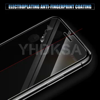 Anti Spy Grūdintas Stiklas iPhone 8 7 6 6S Plius 5 5S SE Privacy Screen Protector, iPhone 12 11 Pro XS Max X XR Apsaugos Stiklo