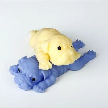 Anti-streso Mielas Šuniukas Minkštas Žaislas Pug Gydymo Kawaii Šunų Streso Atsarginiais Žaislai