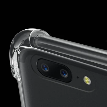 Antidetonaciniai Skaidrios TPU Case for Samsung Galaxy J7 Max (Max) G615F/DS G615FZ Minkšto Silicio telefono Galinį dangtelį Atveju fundas>