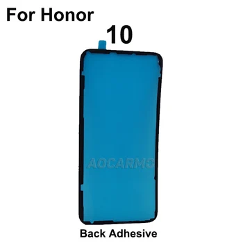 Aocarmo Atgal Kamera Ant Kempinės Padas Ir Atgal Rėmo Baterijos Dangtelis Lipni Galinių Durelių Lipduko Klijų Juosta Huawei Honor 10