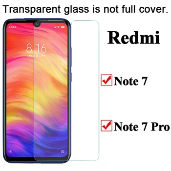 Apsauginis Stiklas Redmi 7 Pastaba Screen Protector apie Xiaomi Redmi 7, 7A Pastaba 7S Sunku Grūdintas Stiklas Redmi K20 Pro K 20 Filmas