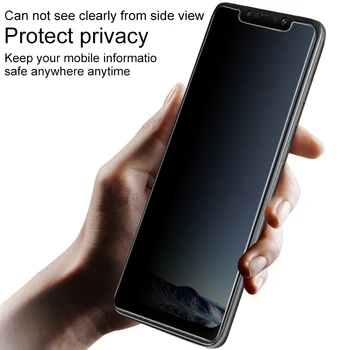 Apsauginis Stiklas Xiaomi Mi A3 A2 Lite A1 Anti-spy Grūdintas Stiklas Mi Pastaba Max 3 Mix 2S 2 Screen Protector Mi CC9 CC9e