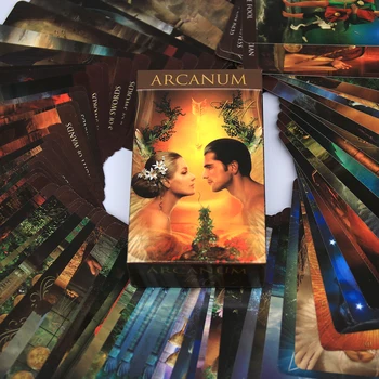 Arcanum Taro Kortos Mistinės įžvalgos laukia per apsvaiginimo vaizdų aukščiausių sferų dieviškųjų