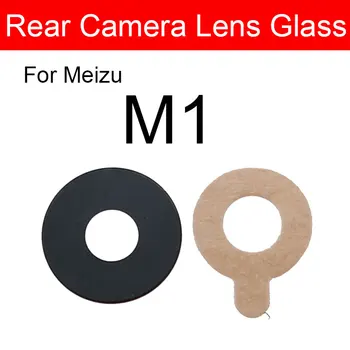 Atgal Galinio vaizdo Kamera, Stiklo Lęšis Meizu m1 m2 m3 m3s M3E M5 M5s M6 M6s M6T S6 Max pastaba Kameros Stiklo Objektyvas su Adhensive Lipdukas